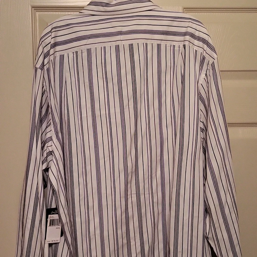 Sean John men's shirt, XXXL Classic Fit, black and white stripes - Picture 5 of 5